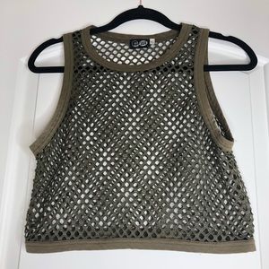 Cheap Monday Mesh Crop Top